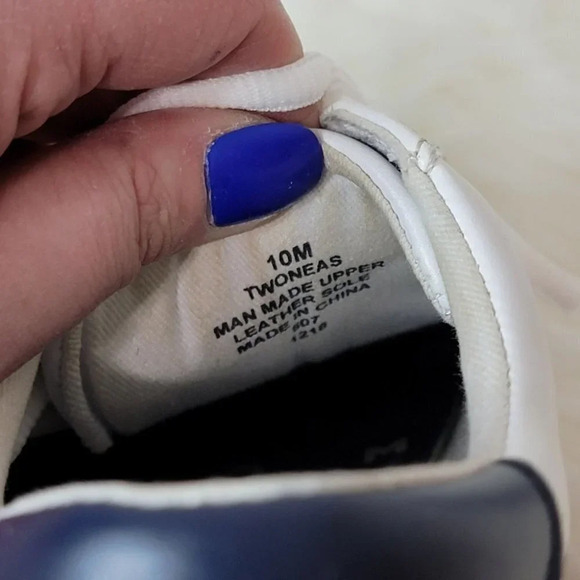 TOMMY Hilfiger Womens White Oneas Classic Low Top Preppy Sneaker Size 10 M - Picture 11 of 13